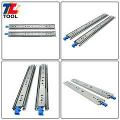 Industrial 18″ Locking Slides 250lb – Full Extension Ball Bearing With Lock