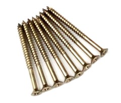 Hinge Outlet Satin Nickel Wood Screws, Heavy-Duty Screws for Doors, Cabinets