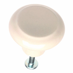 Amerock BP1323-A Almond Colour Washed Ceramic 1 3/8″ Mushroom Cabinet Knobs