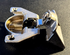 MEPLA Cabinet Hinge 698.254.50.01 with Mounting Plate – Made in W. Germany