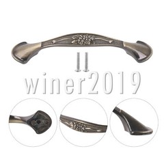 Metal Antique Cabinet Pull Handle for Jewelry Boxes 4.61″ x 0.79″ Pack of 100