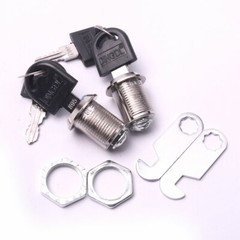 Cabinet Lock with Keys, 3/4″ (20mm) Cam Lock, Secure Drawer Mailbox File Cabinet