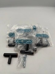 Amerock Bar Pulls 1-15/16 in. (49 mm) Oil-Rubbed Bronze Cabinet Knob (10-Pack)
