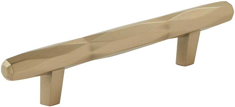 St. Vincent 6-5/16″ Center 3-3/4″ Drawer Pull Metal Gold Champagne w/ Hardware