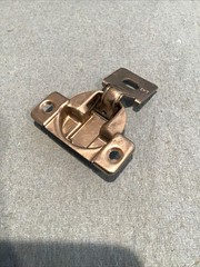 Lot of 2 Grass 860-02 45 Face Frame Hinge w/ 860-10 base mount plate 45mm Hole
