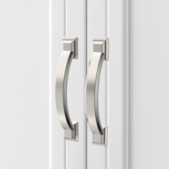Asidrama 10 Pack 3 Inch76mm Brushed Satin Nickel Kitchen Cabinet Handles, Cab…