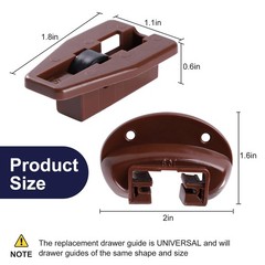 for Kenlin Rite-Trak II Drawer Slides Replacement 5 Sets of Rite Track 2 Draw…