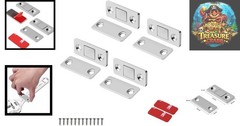 Corrosion-Resistant Stainless Steel Magnetic Latch – Ideal for Indoor & Outdoor