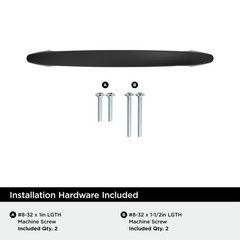 Amerock BP37356 Arc 3-3/4″ Center to Center Arch Cabinet Pull – Bronze