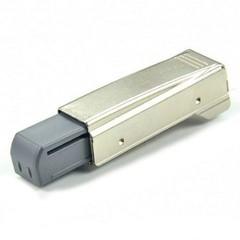 973a0500.01×15 973a Otion Straight Arm Full Overlay Hinge For Doors Nickel Finis
