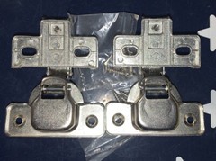 2 X Hickory Hardware 1/2” Overlay Concealed Hinge Face Frame 2 Hinges