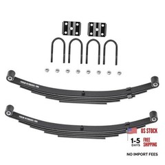 5 Leaf 3000lb Capacity Double Eye Spring for 3000lb x 2 Spring & U-bolt kit
