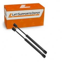 2 pc 10mm Nylon End Universal Lift Supports Gas 7.50 Inches – Black 30 Pounds