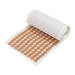 Reusable Cork Drawer Stoppers Cabinet Door Bumpers Light Brown Home Use