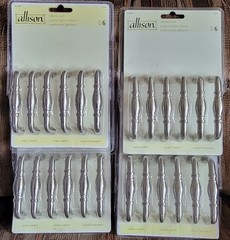 Satin Nickel Center Arch 3″ Cabinet Drawer Pulls Handles-6 per package/24 total