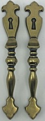 Amerock 179 Dark Brass Faux Skeleton Keyhole 3″ Cabinet Door Thumb Pull Handle
