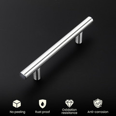 Homdiy 15 Pack Brushed Nickel Cabinet Pulls 3 Inch Handles Stainless Steel Cabin