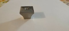New Brushed Nickel Single Pulls Kitchen Cabinet Handles Stainless Steel 