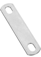 (11)-Steel Zinc Plated 3/8″ X 3″ U Clamp U Bolt Plate For Square U Bolts N222331