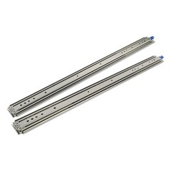 1 Pair Locking Drawer Slides 36 Inch Lock & Full Extension 500 lbs Load Capacity
