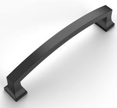 10 Pack Brushed Satin Nickel 5 Inch(128Mm) Hole Centers Kitchen Cabinet Pulls Ca