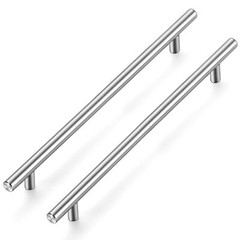 Cabinet Handles Brushed Nickel 8-4/5 Inch Kitchen Handles 20 Pack Modern