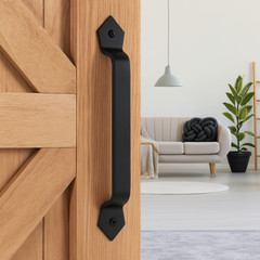 11 Inch Cast Iron Barn Door Handle – Heavy-Duty, Rock-Solid Strength for