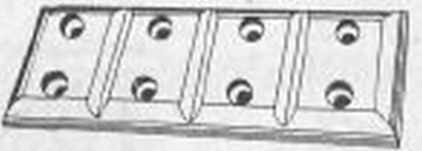 Camp Oval Hull Plate Zinc Anode Corrosion Resistant 7-1/4 Long A40