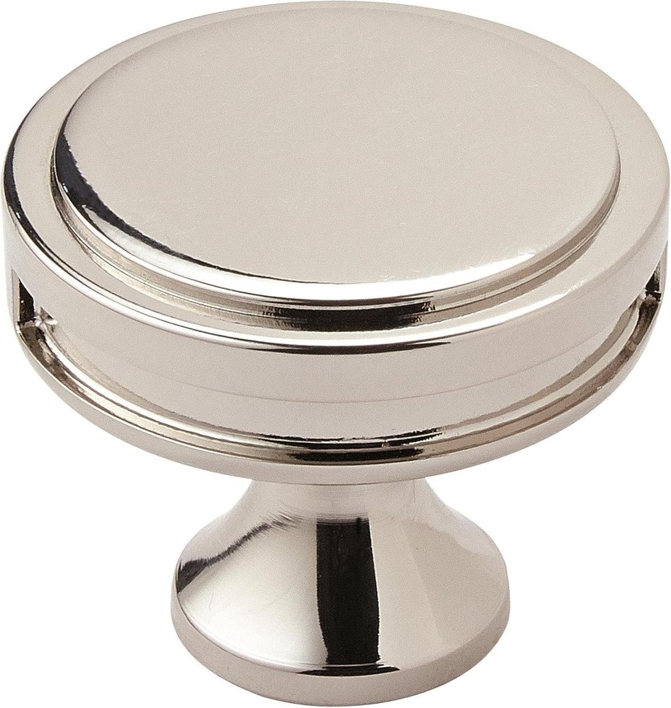 6 PACK Amerock BP36603PN 1-3/8″ Polished Nickel Round Knobs