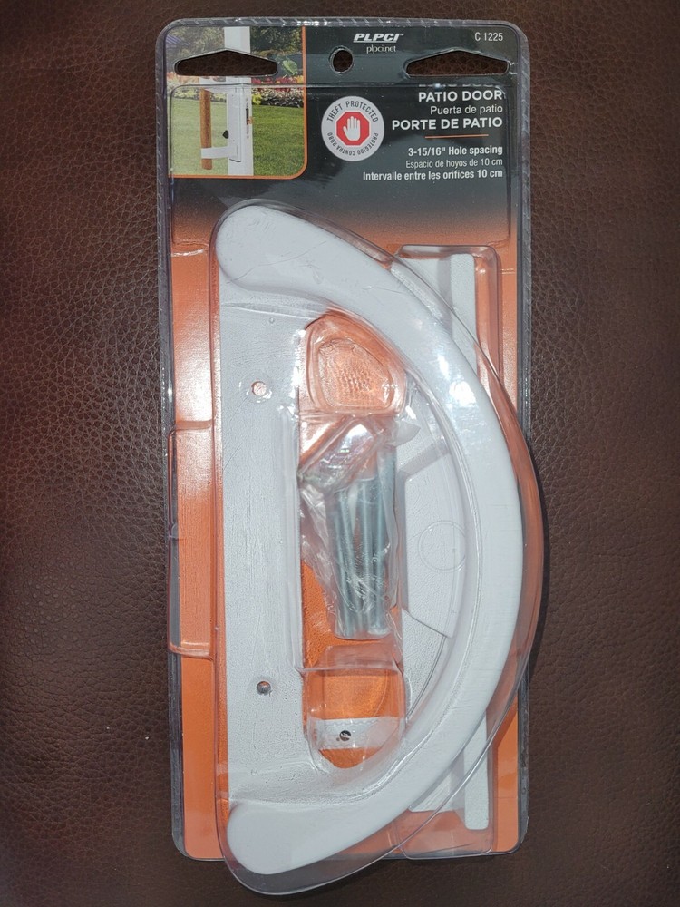 Prime-Line Products C 1225 Sliding Door Handle Mortise Style White