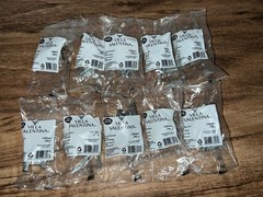 Lot Of 10 Villa Valentina No. 3, 1-1/8” Diameter Satin Nickel Cabinet Knob