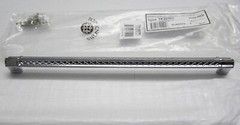 NEW Top Knobs TOWER BRIDGE 12″c-c HANDLE DRAWER CABINET PULL, Polished Chrome