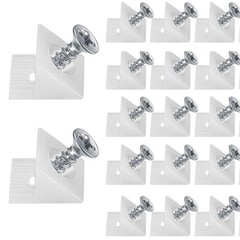 50 Pack Drawer Wedges with Screws – Furniture Chest Drawer Bottom Repair Fixi…