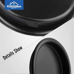 4 PCS Closet Door Finger Pull 21/16 Black Fits 5/16 Depth x 21/16 Inch Dia