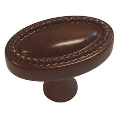 Ultra Designer’s Edge Rust Oval Ridged 1 1/4″ Knob 41724R1
