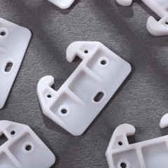 6 Pcs Drawer Replacement Mount Glides Bottom Furniture Parts