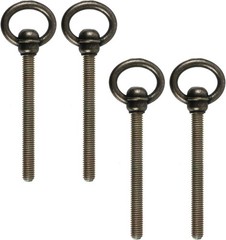 4Pcs Antique Brass Swivel Mirror Screws 2.79 Inch Cheval Mirror Swing Mountin…