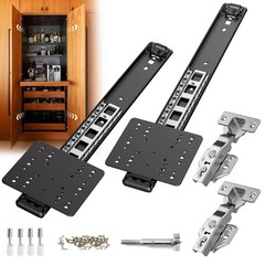 Pocket Door Slide Hardware Kitchen Cabinets Pivot Rail Recessed 14 Inch Set 1