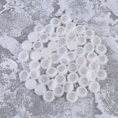 50 PCS Kitchen Cabinet Screws Door Hinge Decorative Cover Window Bolt