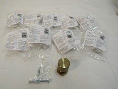 Amerock Balata 1 inch Golden Champagne Cabinet Knob BP37620BBZ Lot of 10