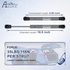 10 Inch 35LB/156N Gas Shock Strut Spring Lift Support for Truck RV Mattress