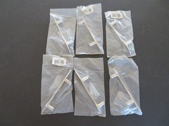 Michael Aram Silver-Tone Knife Drawer Pull – Lot of 6 – Hole Spacing 3″ -Lot 5-