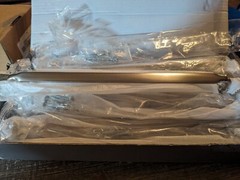 10 Pack 10 Inch Hole Centers Solid Cabinet Handles Satin Nickel Drawer Pulls