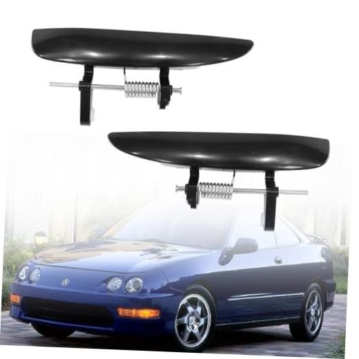 YHB Black Exterior Outside Door Handles fit for 1994-2001 Acura Integra Model
