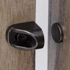 Keenkee 4 Set Magnetic Door Catch and Latch, Cabinet Magnets Hardware for Kitche