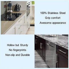 50 Pack 5 Inch Stainless Steel T Bar Pulls Knobs Cabinet Door Kitchen Drawer .