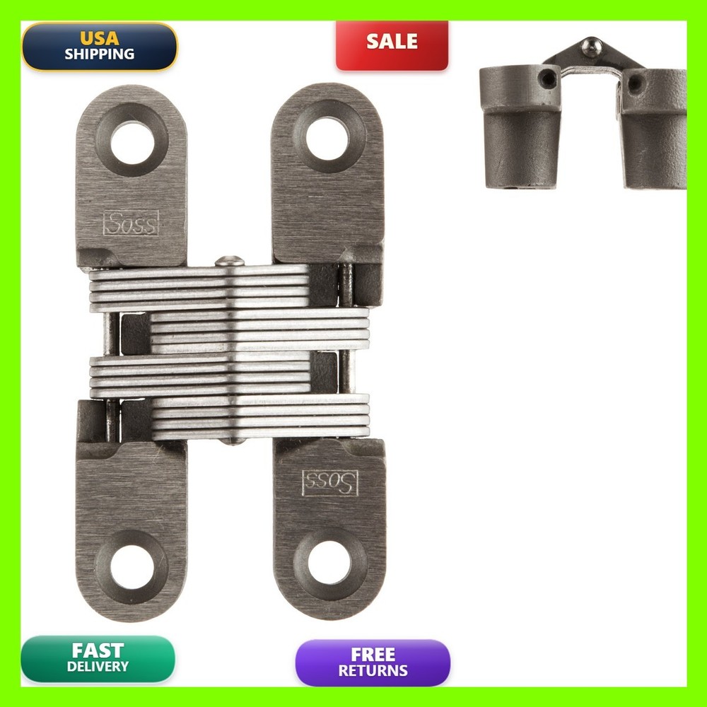 Schlage Soss Door Hardware 204 Stainless Steel Invisible Hinge Holes For Wood
