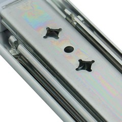 1 Pair Locking Drawer Slides 24 Inch Lock & Full Extension 250 lbs Load Capacity