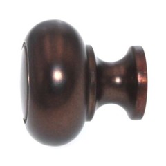 Style Selections Designer Bronze Gilt Etched Round 1 1/4″ Knob 40911