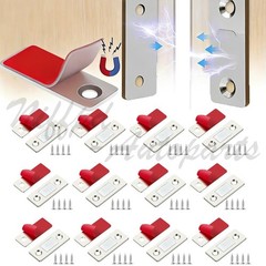 12 Pack Cabinet Magnetic Catch Ultra Thin Cabinet Door Magnetic Catch for Drawer